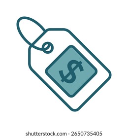 price tag icon vector design template simple and clean