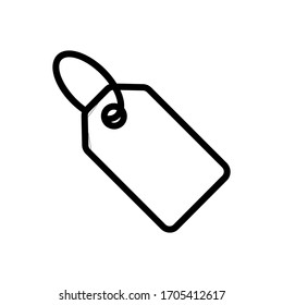Price Tag icon vector illustration logo template for many purpose. Isolated on white background.