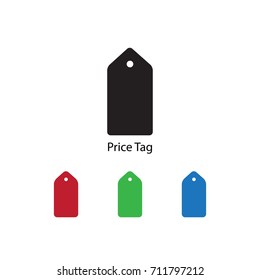 Price tag icon vector illustration.