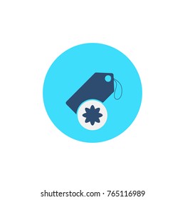Price tag icon. Vector label. Store coupon sign. Special icon