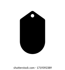 Price tag icon vector on white background