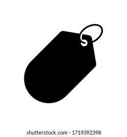 Price tag icon vector on white background