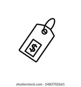 Preis-Tag-Symbol Vektorgrafik Kollektion für Web festlegen