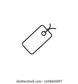price tag Icon vector sign isolated for graphic and web design. quality mark, Promo sale starburst symbol template color editable on white background