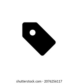 Símbolo del vector de icono de etiqueta de precio aislado