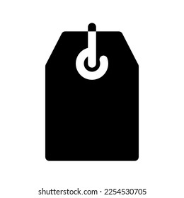 Design-Illustration des Price Tag Icon Vector Symbol