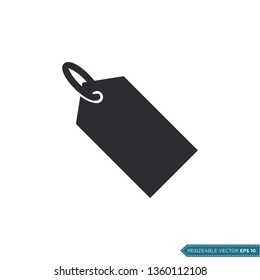 Price Tag Icon Vector Template