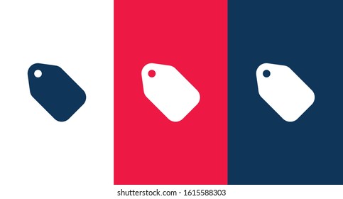 Price tag icon for web and mobile