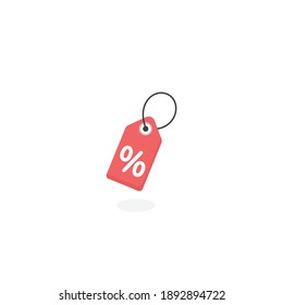 Price Tag icon.flat design, vector illustration.Simple vector icon.