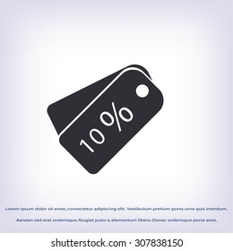 price tag icon.vector