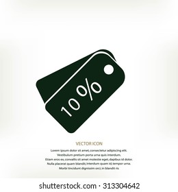 price tag icon.vector