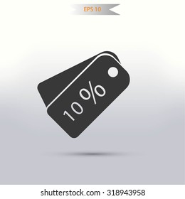 price tag icon.vector