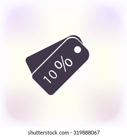 price tag icon.vector
