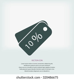 price tag icon.vector