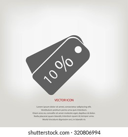 price tag icon.vector