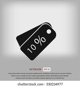 price tag icon.vector