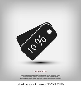 price tag icon.vector