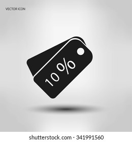 price tag icon.vector