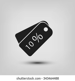 price tag icon.vector