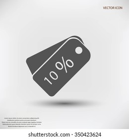 price tag icon.vector