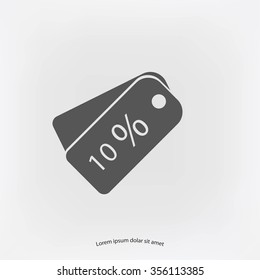 price tag icon.vector