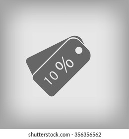price tag icon.vector