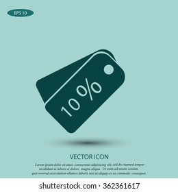 price tag icon.vector
