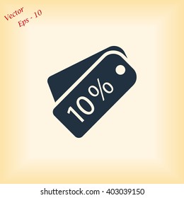 price tag icon.vector