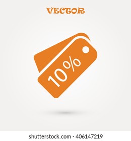 price tag icon.vector