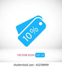 price tag icon.vector