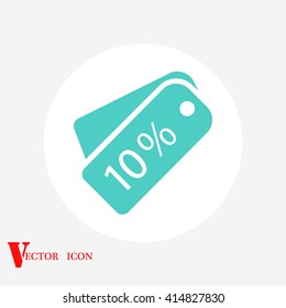 price tag icon.vector