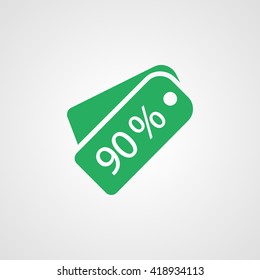 price tag icon.vector