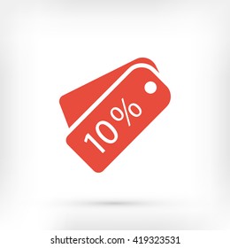 price tag icon.vector