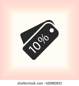 price tag icon.vector
