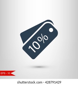 price tag icon.vector