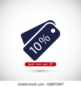price tag icon.vector