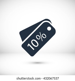 price tag icon.vector