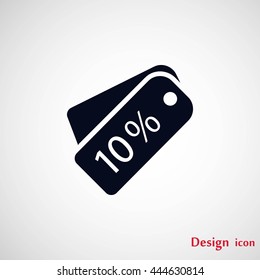 price tag icon.vector