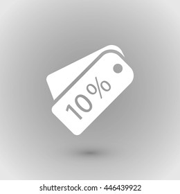 price tag icon.vector