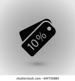 price tag icon.vector