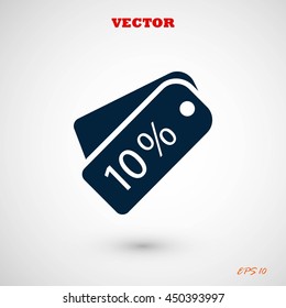 price tag icon.vector