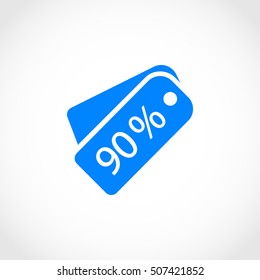 price tag icon.vector, flat design best vector icon