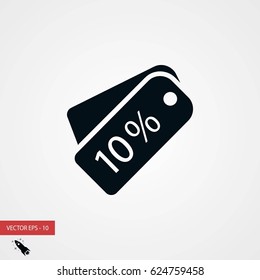 price tag icon.vector, flat design best vector icon