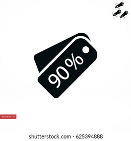 price tag icon.vector, flat design best vector icon