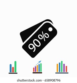 price tag icon.vector, flat design best vector icon