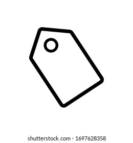 icono de etiqueta de precio vectorial. Eps. 10.