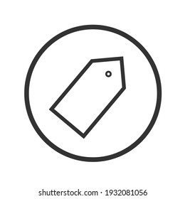 Price tag icon,vector illustration. Flat design style. vector price tag icon illustration isolated on White background, price tag icon Eps10. price tag icons graphic design vector symbols.