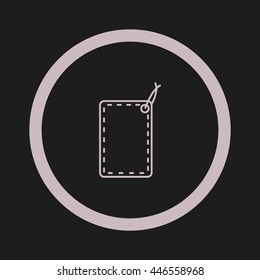 price tag, label, icon
