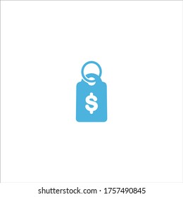 price tag label icon flat vector logo design trendy illustration signage symbol graphic simple