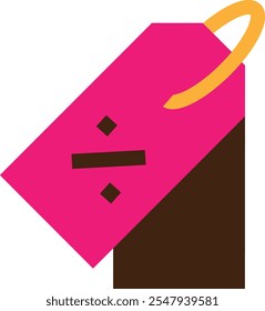 Price tag Label Icon Vector Flat Illustration